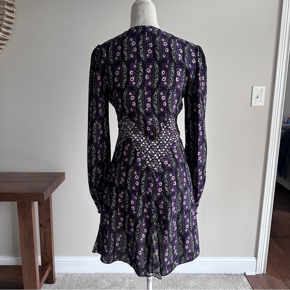 Anna Sui Silk Mini Dress - Picture 4 of 10